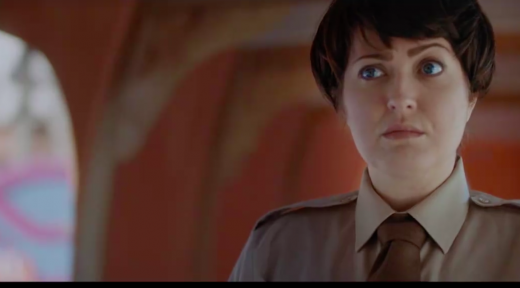 Still of Kirstin Howell from the "Ultimate 80's" Commercial for the Downtown Halifax Business Commission.